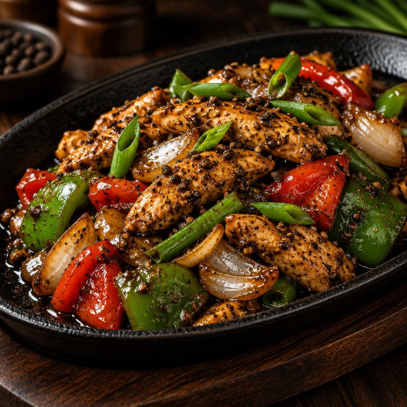 Black Pepper Chicken