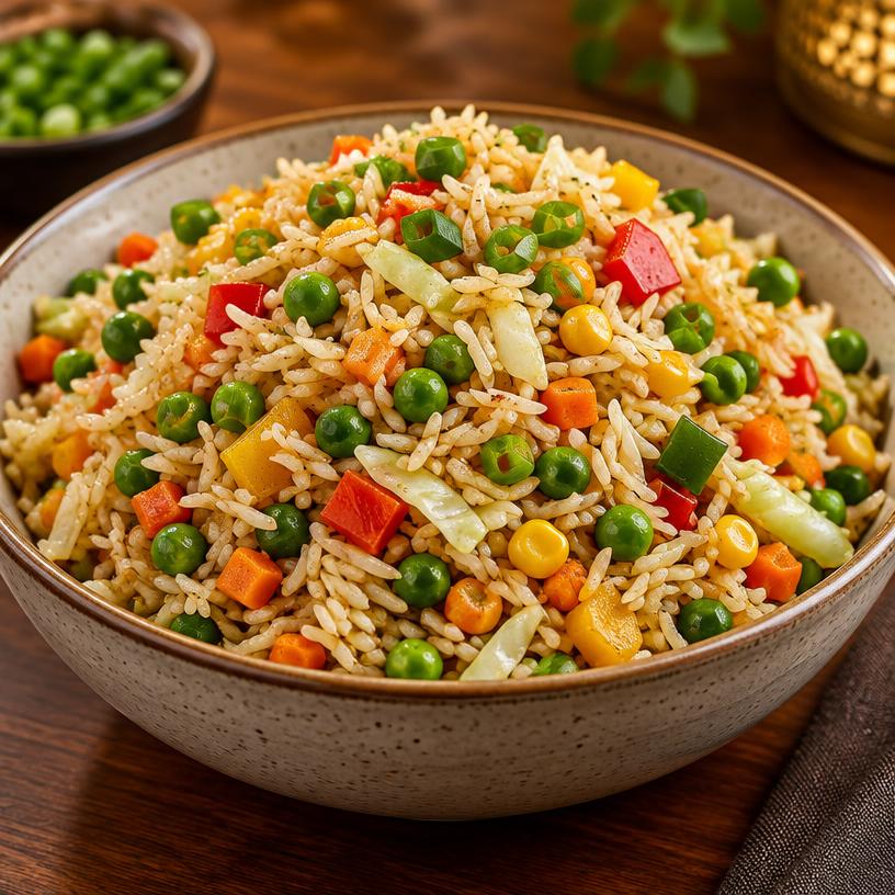 Fried Rice with Vegetables